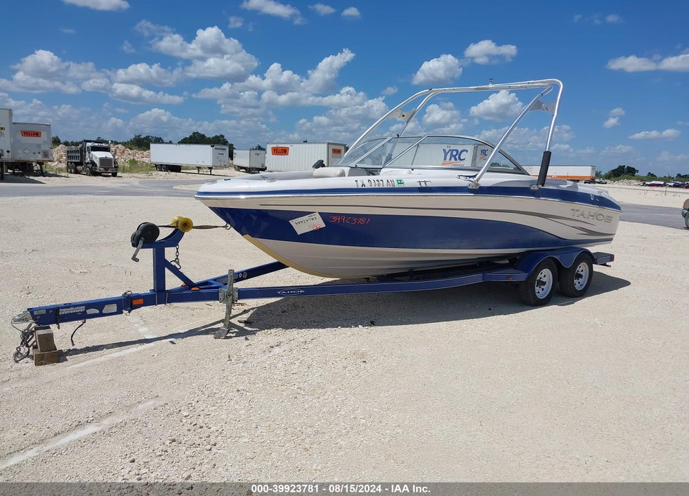 2008 TRACKER TAHOE 225 VIN: BUJB45TXH708