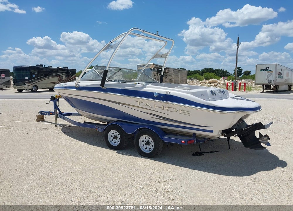 2008 TRACKER TAHOE 225 VIN: BUJB45TXH708
