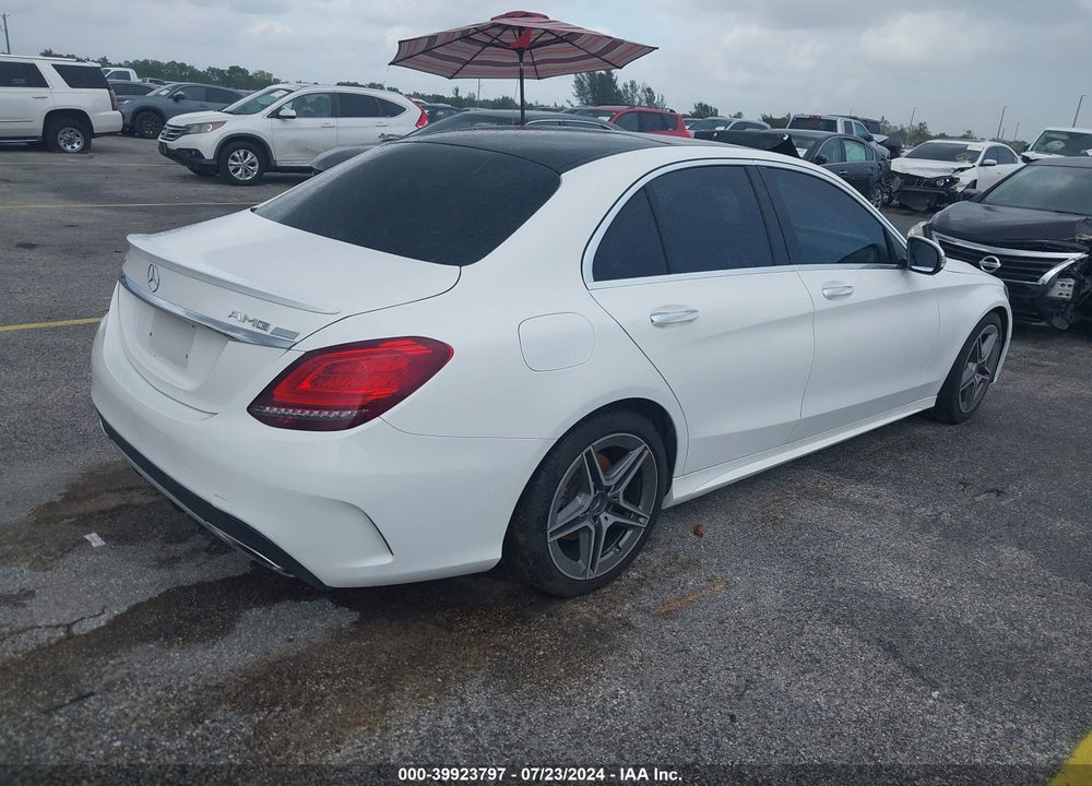 2021 MERCEDES-BENZ C 300 SEDAN VIN: W1KWF8DB2MR607642