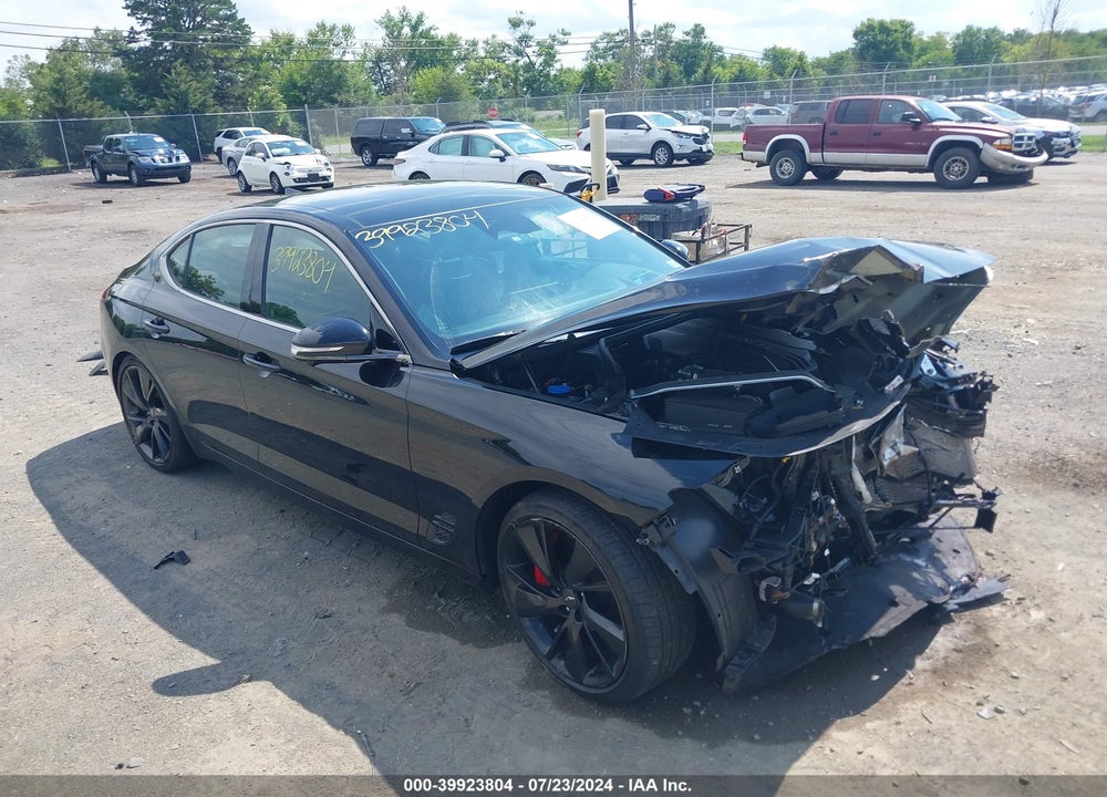 2022 GENESIS G70 3.3T AWD VIN: KMTG54TE6NU098905