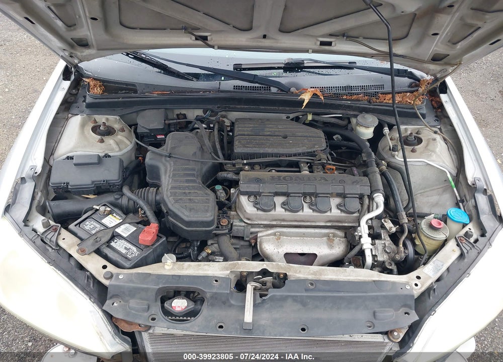 2005 HONDA CIVIC LX VIN: 1HGES16505L012990