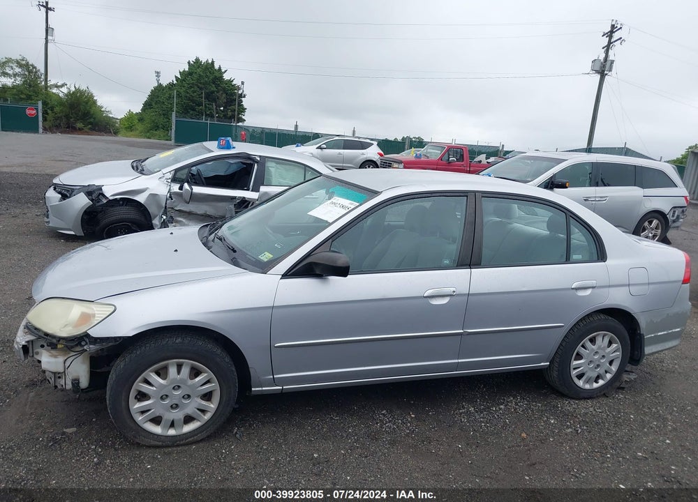 2005 HONDA CIVIC LX VIN: 1HGES16505L012990