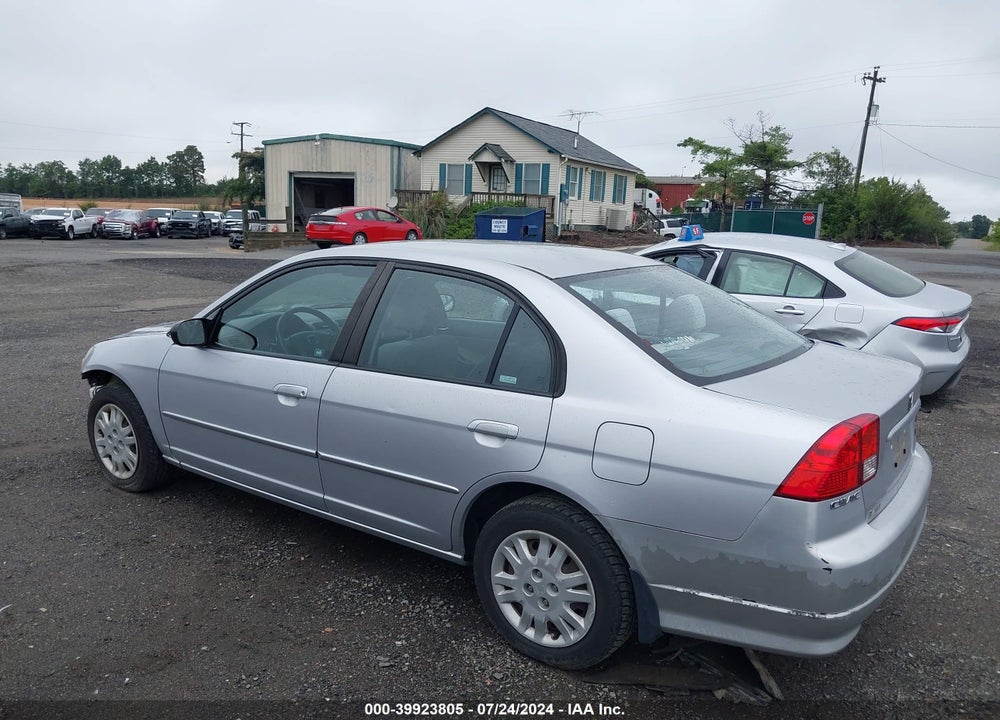 2005 HONDA CIVIC LX VIN: 1HGES16505L012990