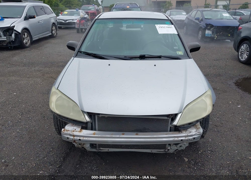 2005 HONDA CIVIC LX VIN: 1HGES16505L012990