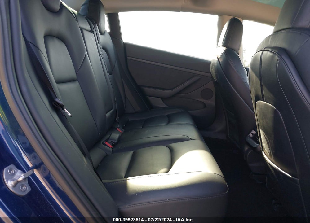 2022 TESLA MODEL 3 REAR-WHEEL DRIVE VIN: 5YJ3E1EA0NF338643