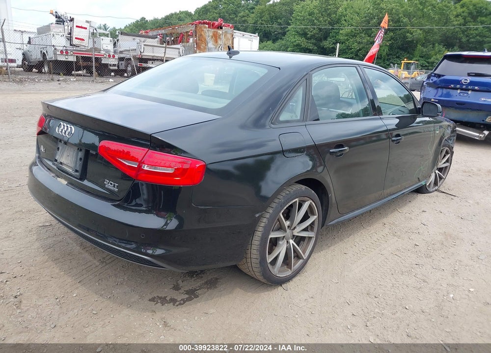 2016 AUDI A4 2.0T PREMIUM VIN: WAUBFAFL7GN013756