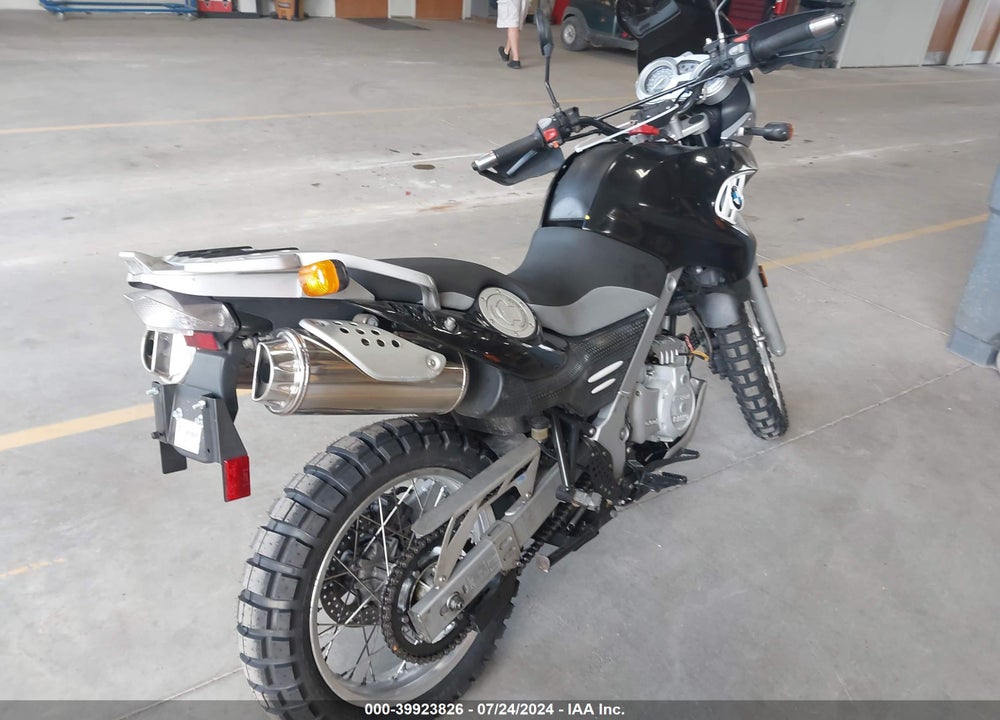 2005 BMW F650 GS VIN: WB10185A55ZL40242