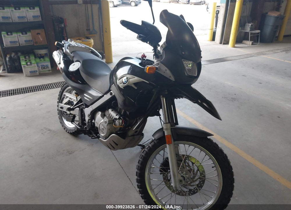 2005 BMW F650 GS VIN: WB10185A55ZL40242