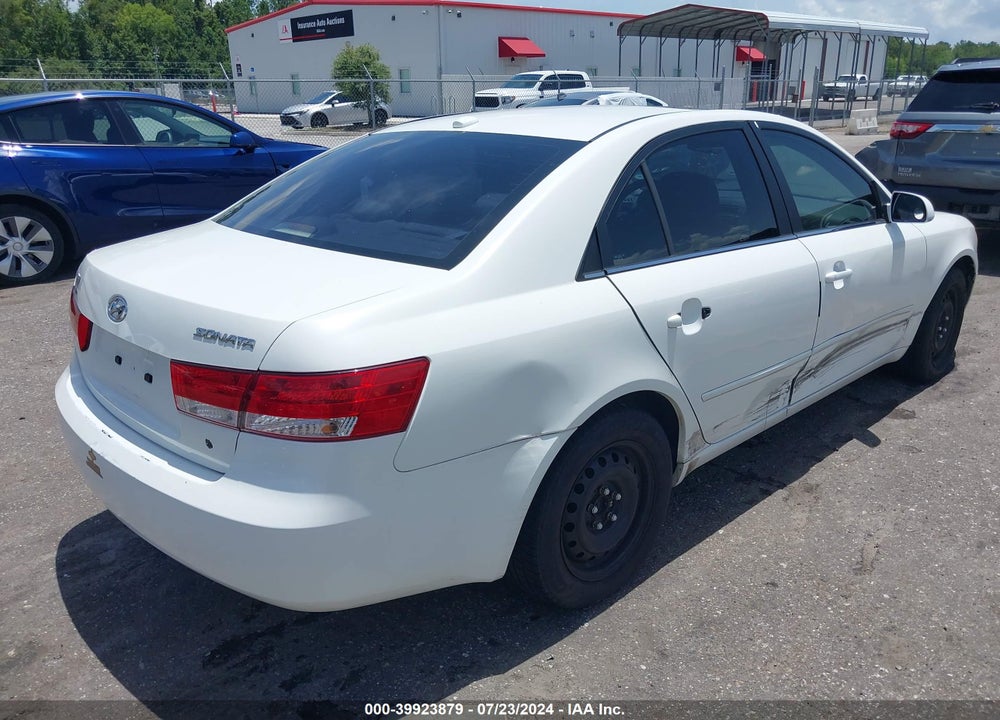 2007 HYUNDAI SONATA GLS VIN: 5NPET46C27H271788
