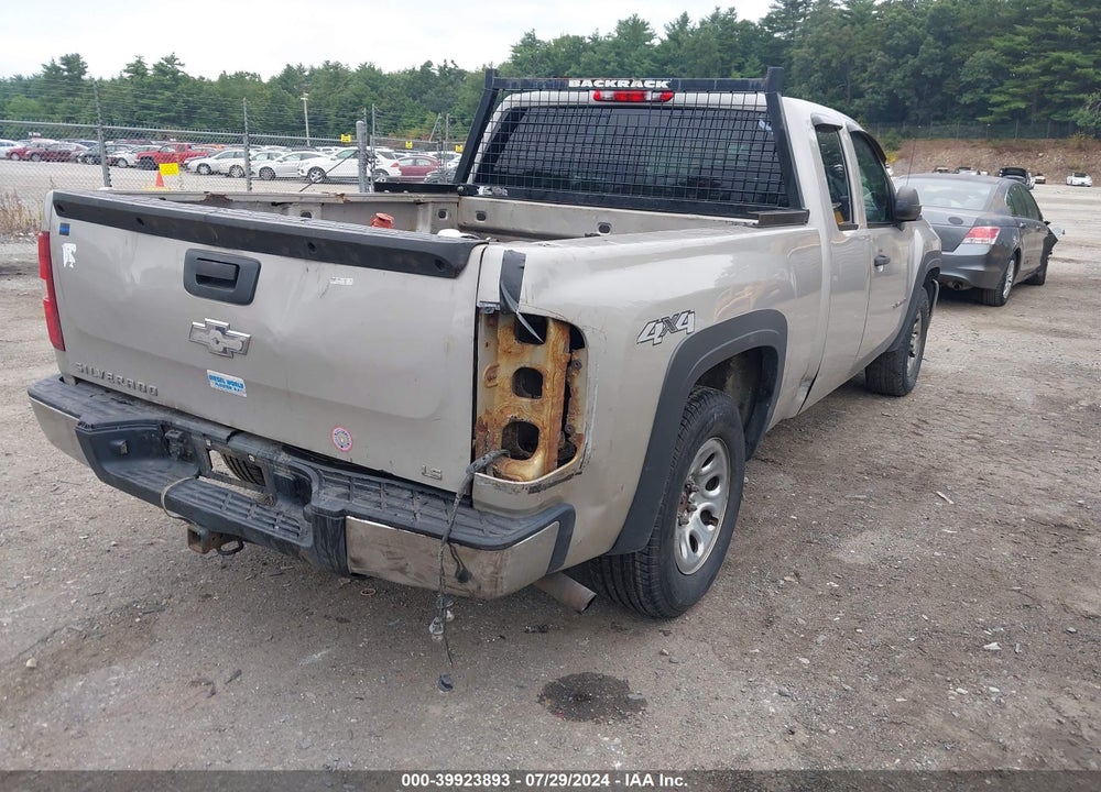 2009 CHEVROLET SILVERADO 1500 LS VIN: 1GCEK19C09Z233050