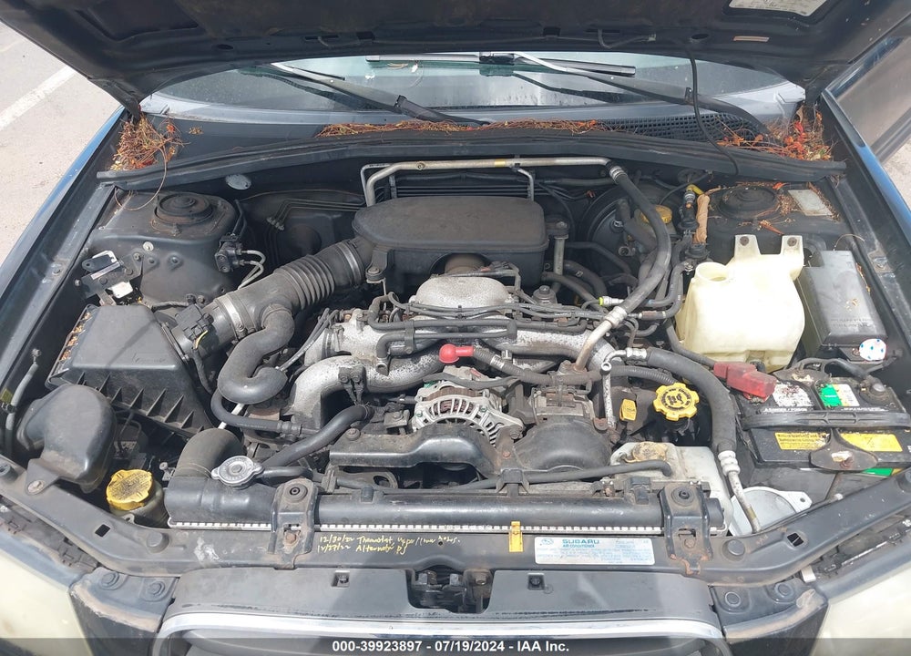 2005 SUBARU FORESTER 2.5XS VIN: JF1SG65665H720017