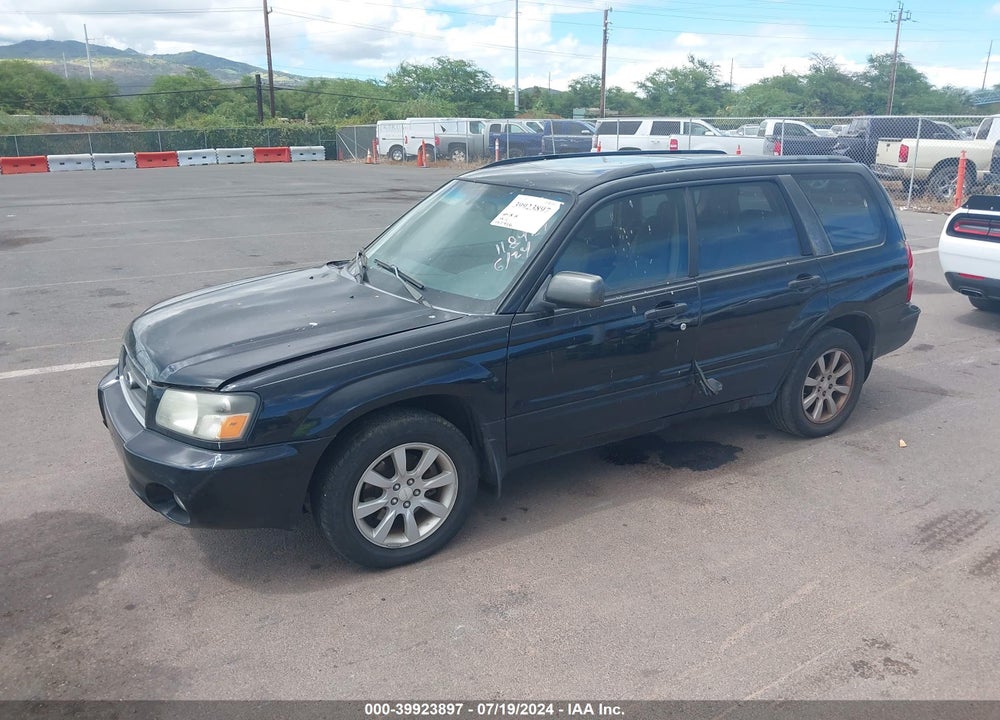 2005 SUBARU FORESTER 2.5XS VIN: JF1SG65665H720017