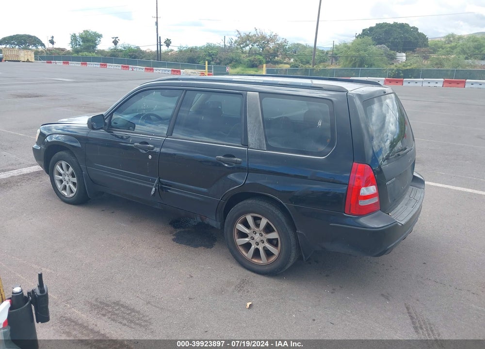 2005 SUBARU FORESTER 2.5XS VIN: JF1SG65665H720017