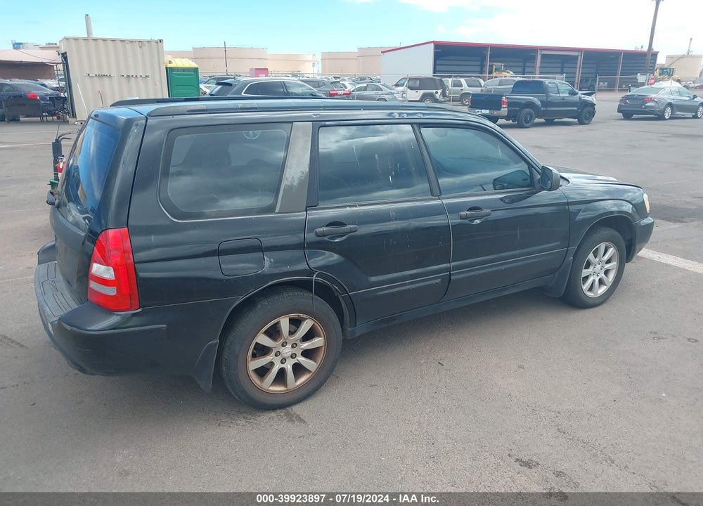 2005 SUBARU FORESTER 2.5XS VIN: JF1SG65665H720017