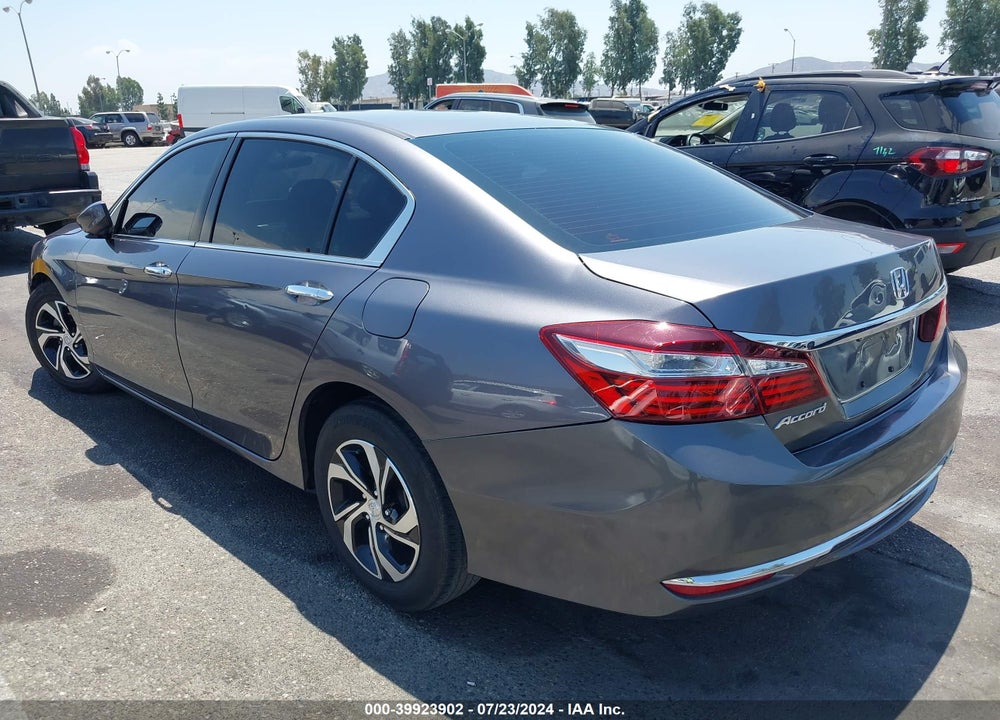 2016 HONDA ACCORD LX VIN: 1HGCR2F39GA096491