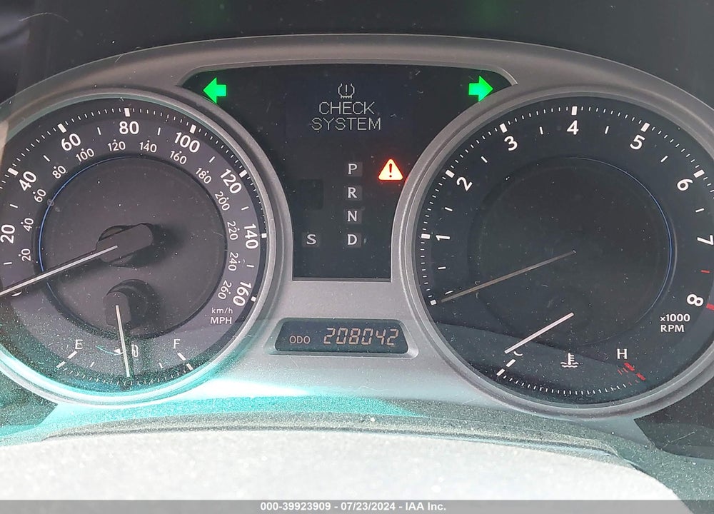 2008 LEXUS IS 250 VIN: JTHBK262885060841