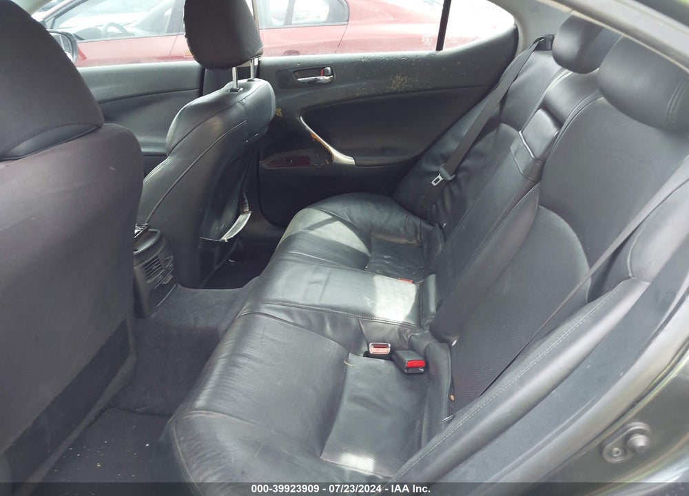 2008 LEXUS IS 250 VIN: JTHBK262885060841