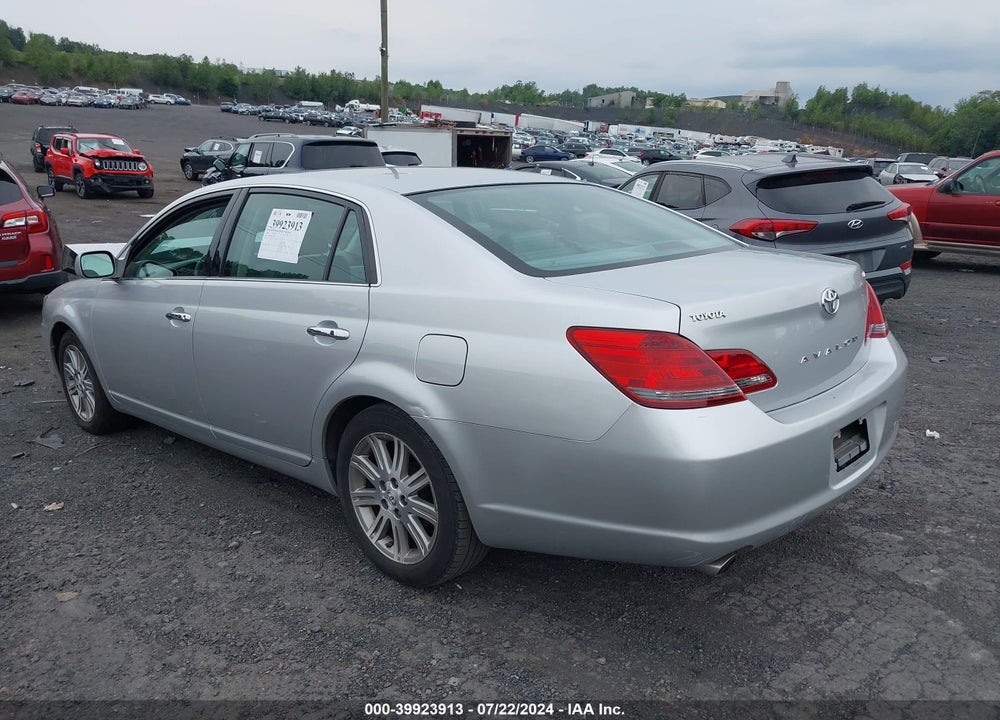 2008 TOYOTA AVALON LIMITED VIN: 4T1BK36B48U289672