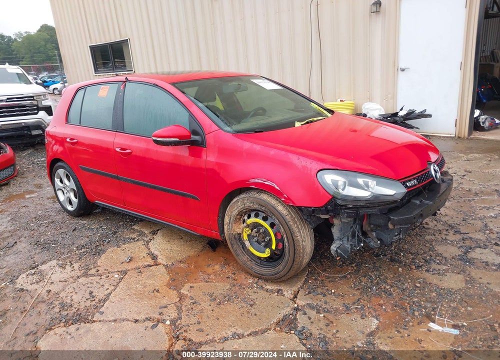 2010 VOLKSWAGEN GTI 4-DOOR VIN: WVWHV7AJ4AW264339