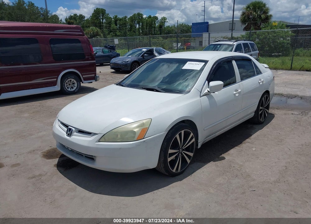 2004 HONDA ACCORD 2.4 LX VIN: 3HGCM56354G702186