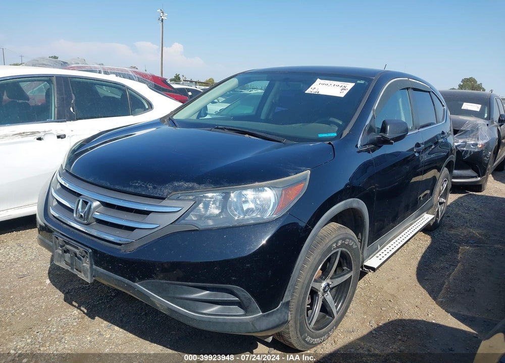 2012 HONDA CR-V LX VIN: 2HKRM3H37CH504631