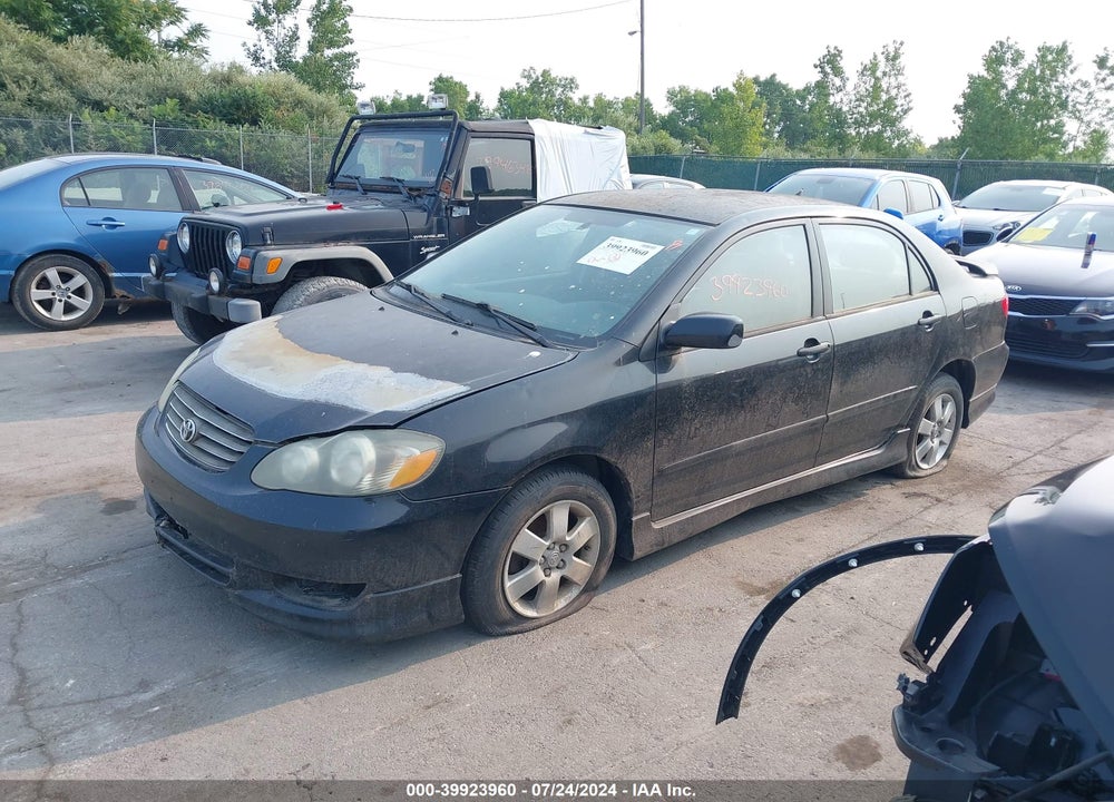 2004 TOYOTA COROLLA S VIN: 1NXBR32E74Z216950