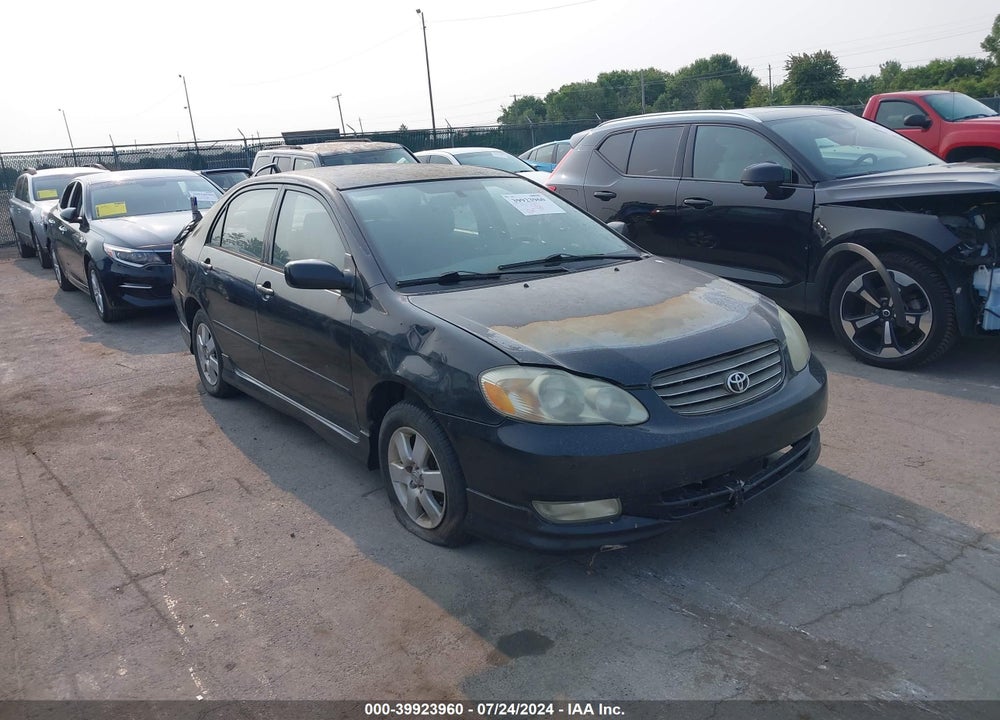 2004 TOYOTA COROLLA S VIN: 1NXBR32E74Z216950
