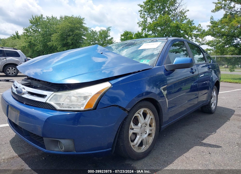 2008 FORD FOCUS VIN: 1FAHP35N58W223671
