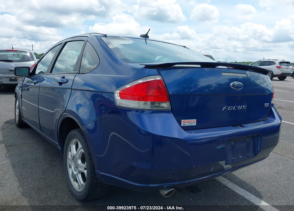 2008 FORD FOCUS VIN: 1FAHP35N58W223671