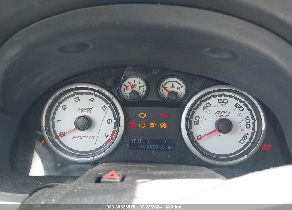2008 FORD FOCUS VIN: 1FAHP35N58W223671