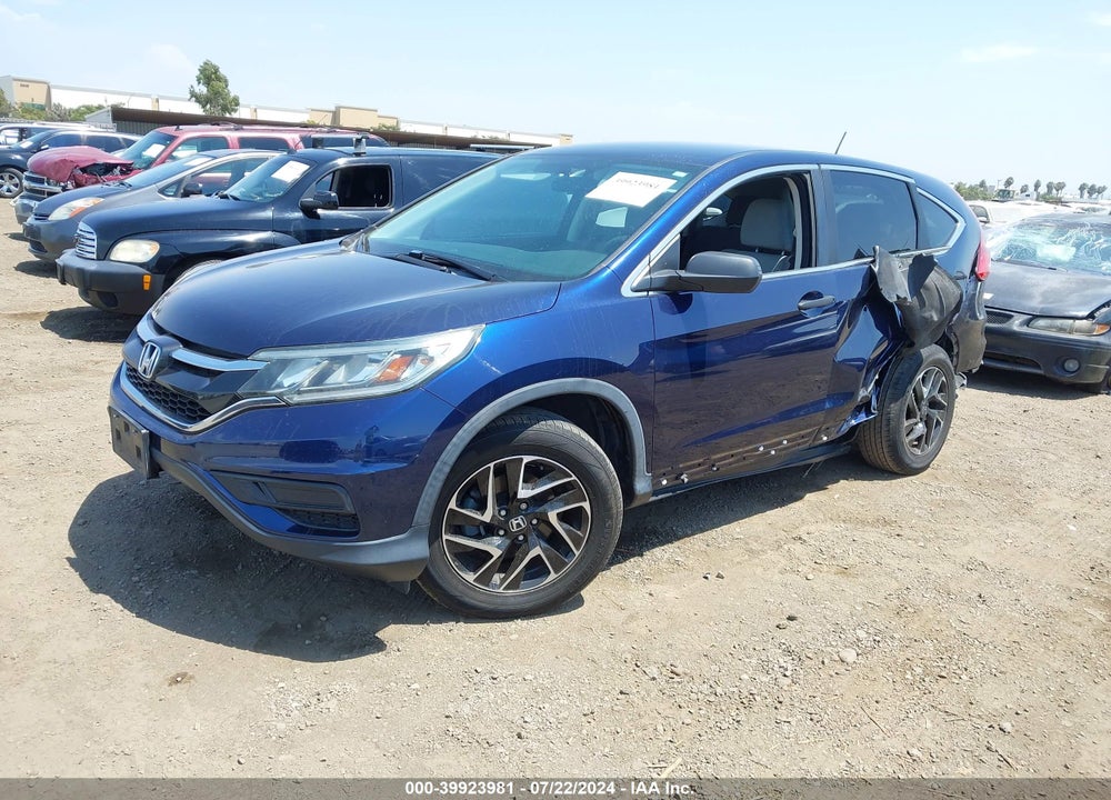 2016 HONDA CR-V SE VIN: 2HKRM3H40GH556956