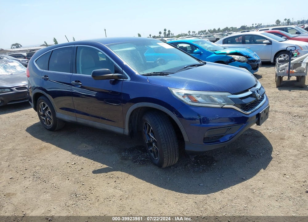 2016 HONDA CR-V SE VIN: 2HKRM3H40GH556956