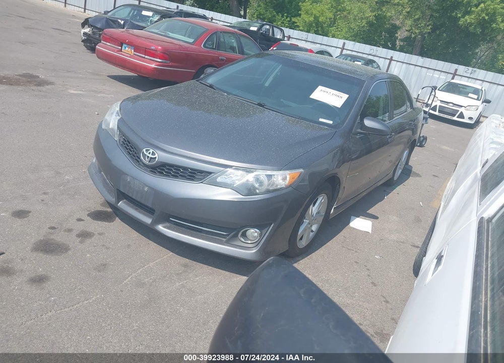 2013 TOYOTA CAMRY SE VIN: 4T1BF1FK1DU244207