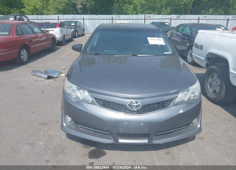 2013 TOYOTA CAMRY SE VIN: 4T1BF1FK1DU244207