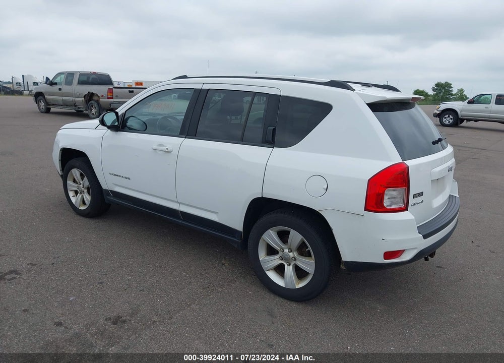 2012 JEEP COMPASS LATITUDE VIN: 1C4NJDEB2CD558370