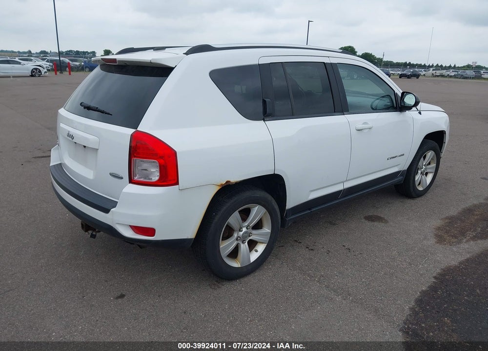 2012 JEEP COMPASS LATITUDE VIN: 1C4NJDEB2CD558370