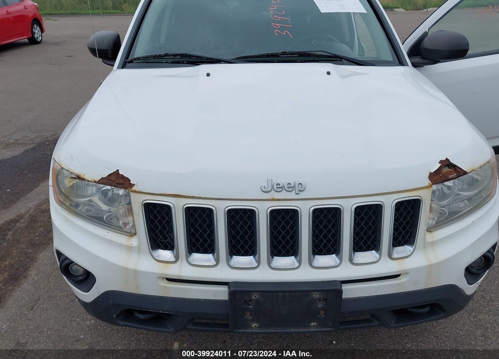 2012 JEEP COMPASS LATITUDE VIN: 1C4NJDEB2CD558370