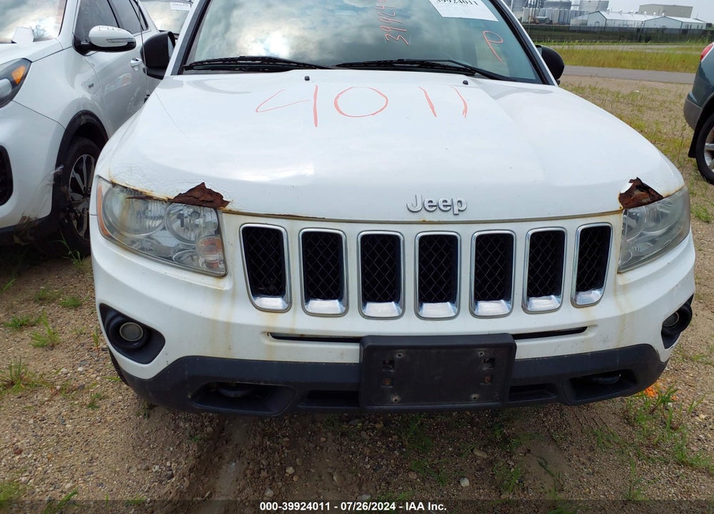 2012 JEEP COMPASS LATITUDE VIN: 1C4NJDEB2CD558370