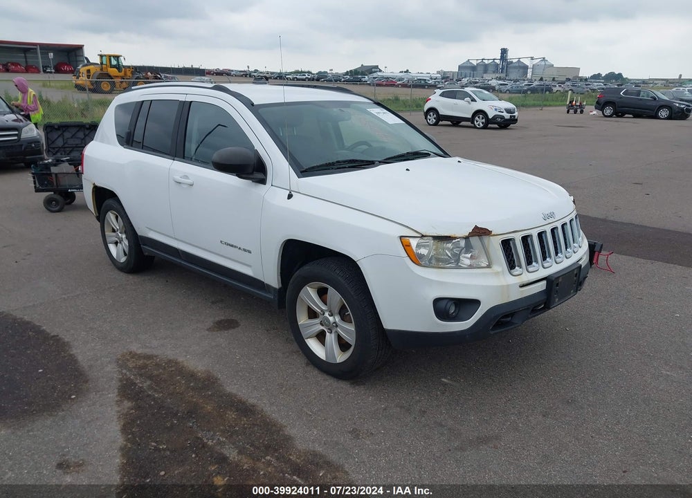 2012 JEEP COMPASS LATITUDE VIN: 1C4NJDEB2CD558370