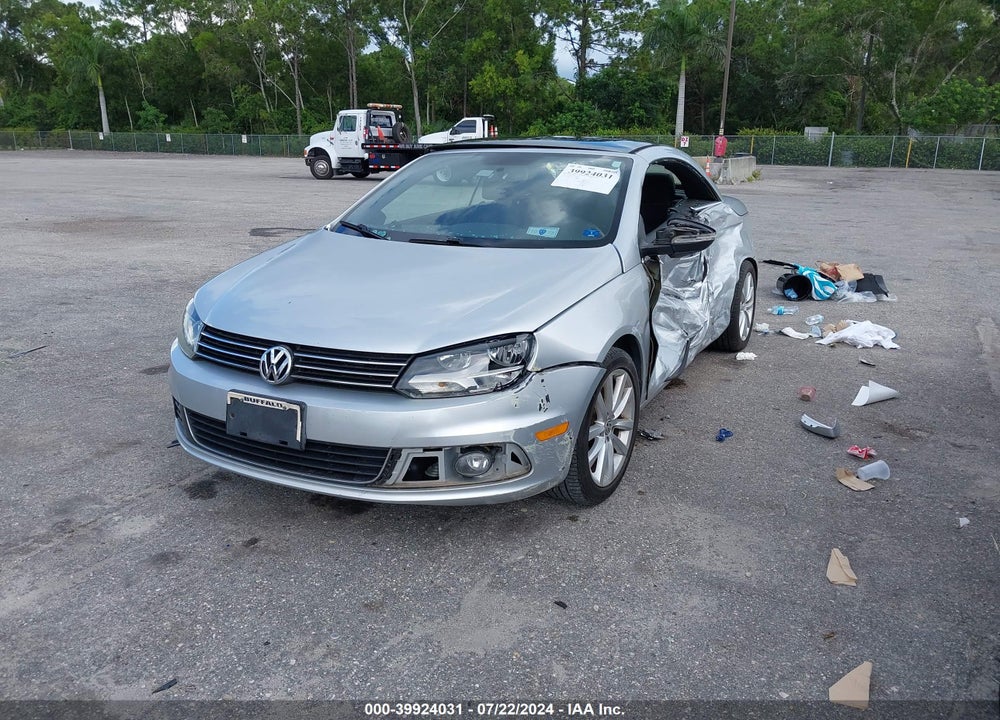 2012 VOLKSWAGEN EOS KOMFORT VIN: WVWBW7AHXCV004133