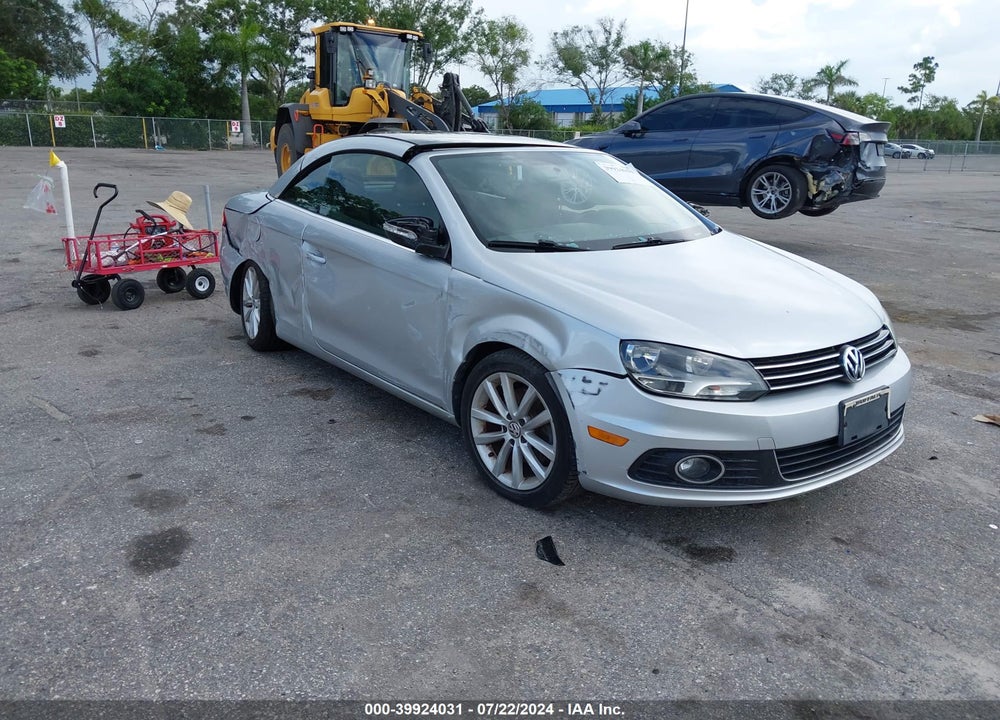 2012 VOLKSWAGEN EOS KOMFORT VIN: WVWBW7AHXCV004133
