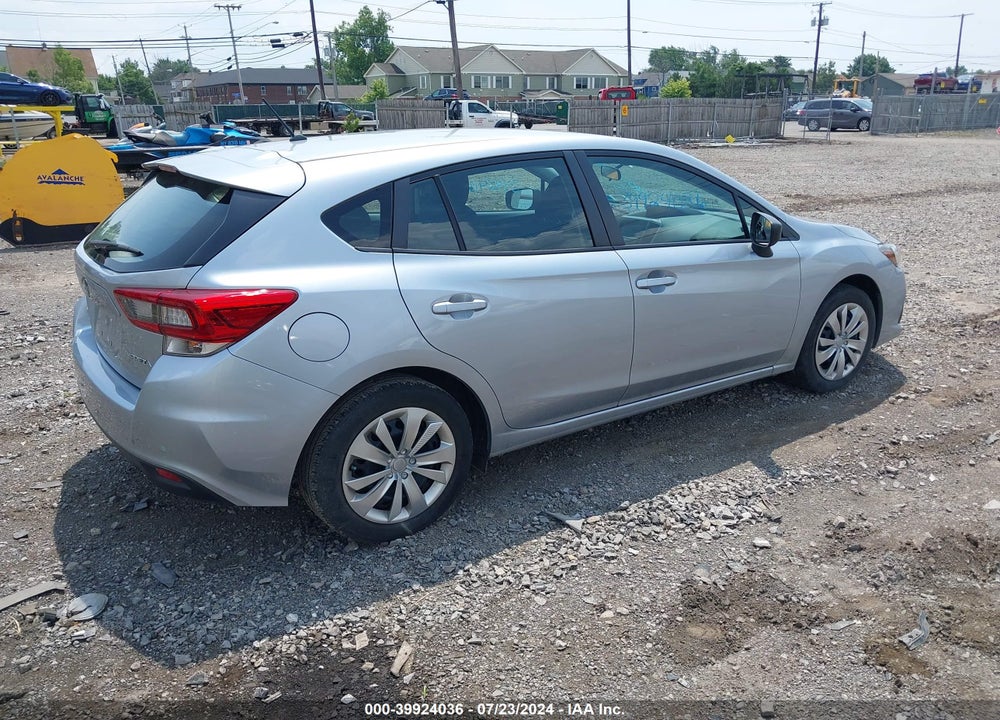 2021 SUBARU IMPREZA 5-DOOR VIN: 4S3GTAB67M3714208