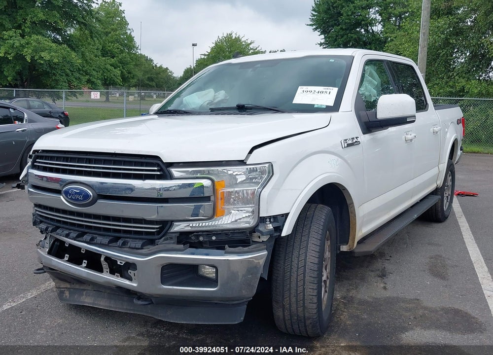 2020 FORD F-150 LARIAT VIN: 1FTEW1E56LFB36391