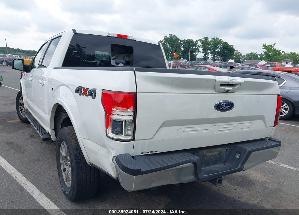2020 FORD F-150 LARIAT VIN: 1FTEW1E56LFB36391