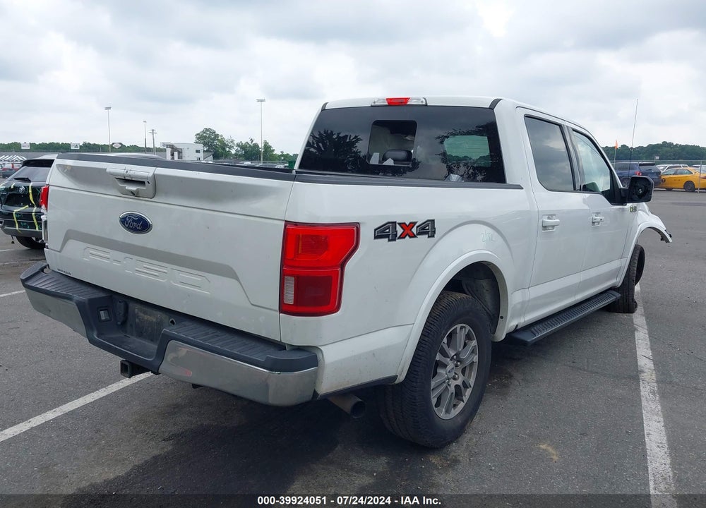 2020 FORD F-150 LARIAT VIN: 1FTEW1E56LFB36391
