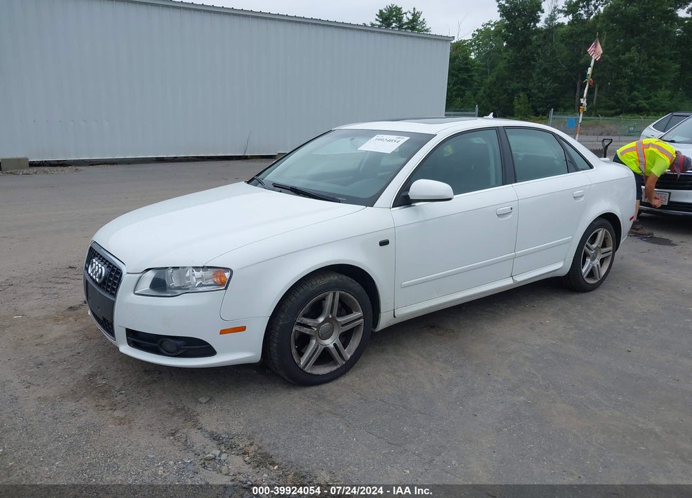 2008 AUDI A4 2.0T/2.0T SPECIAL EDITION VIN: WAUDF78E78A022962