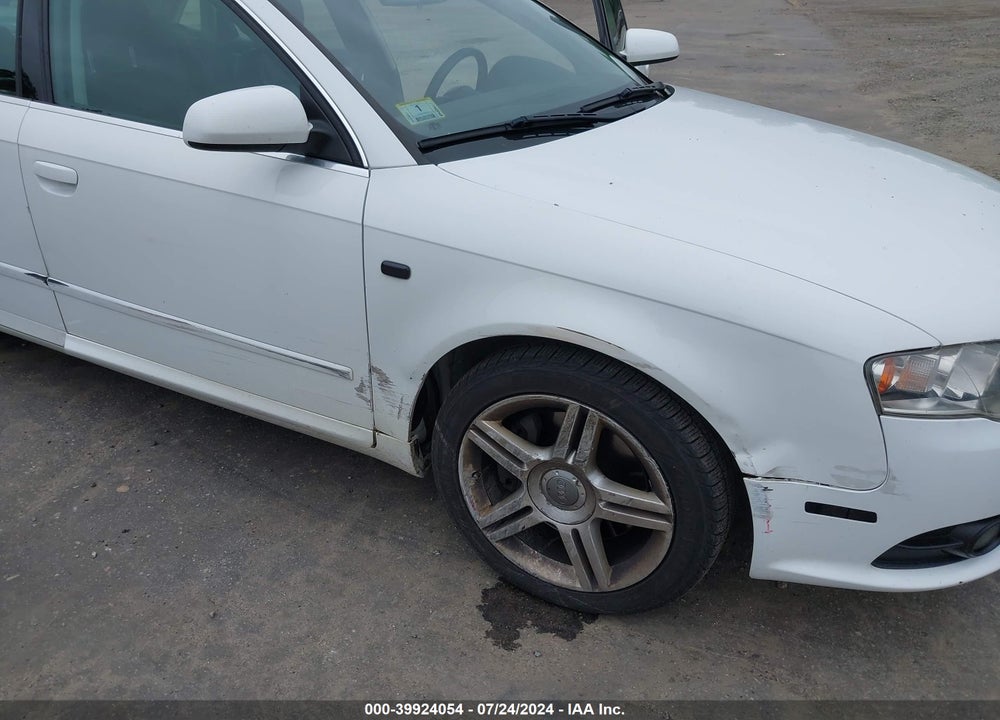 2008 AUDI A4 2.0T/2.0T SPECIAL EDITION VIN: WAUDF78E78A022962