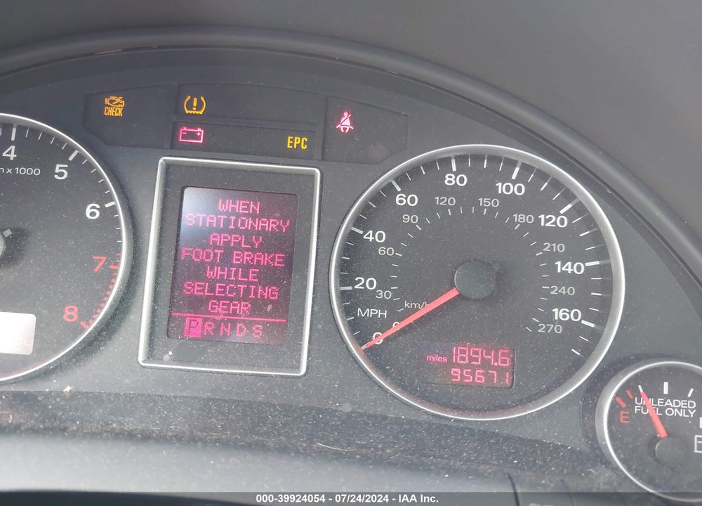2008 AUDI A4 2.0T/2.0T SPECIAL EDITION VIN: WAUDF78E78A022962