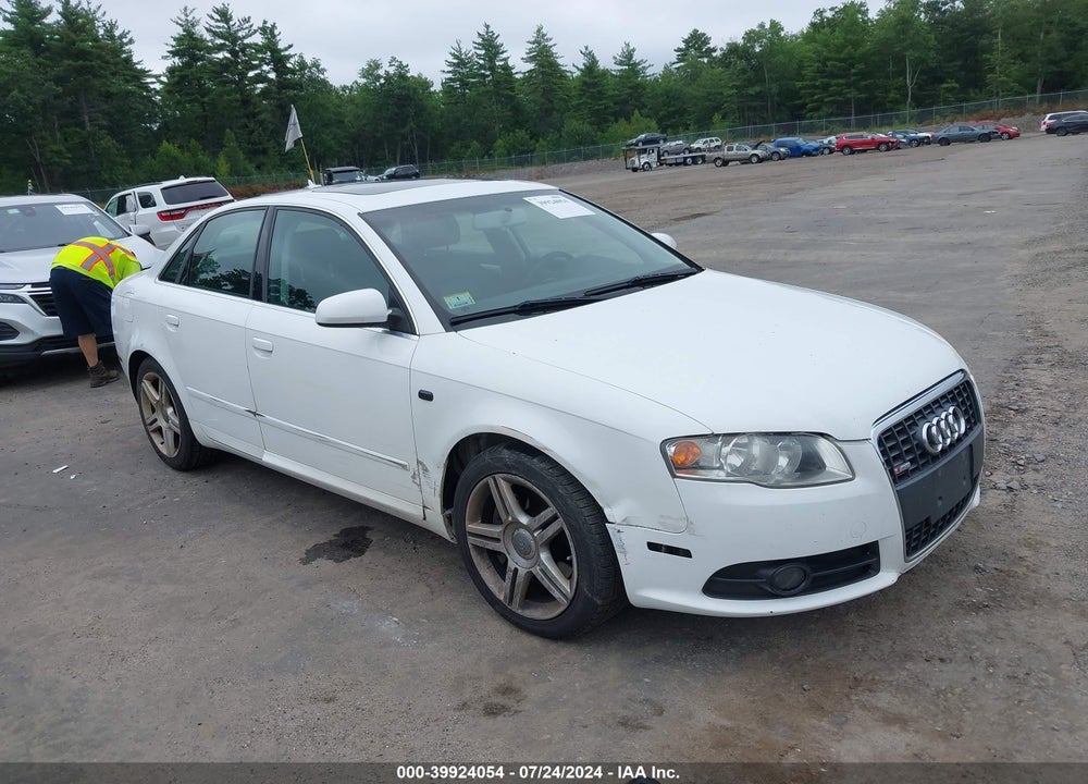 2008 AUDI A4 2.0T/2.0T SPECIAL EDITION VIN: WAUDF78E78A022962
