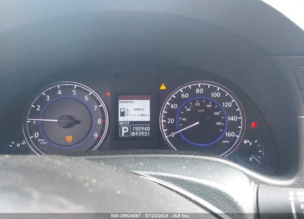 2010 INFINITI G37X VIN: JN1CV6AR7AM452393